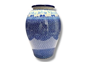 012 Bunzlau grote vaas 2751X vazen en vaasjes